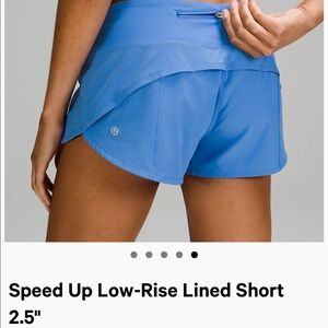 Speed Up Low Rise Lined Short 2.5
